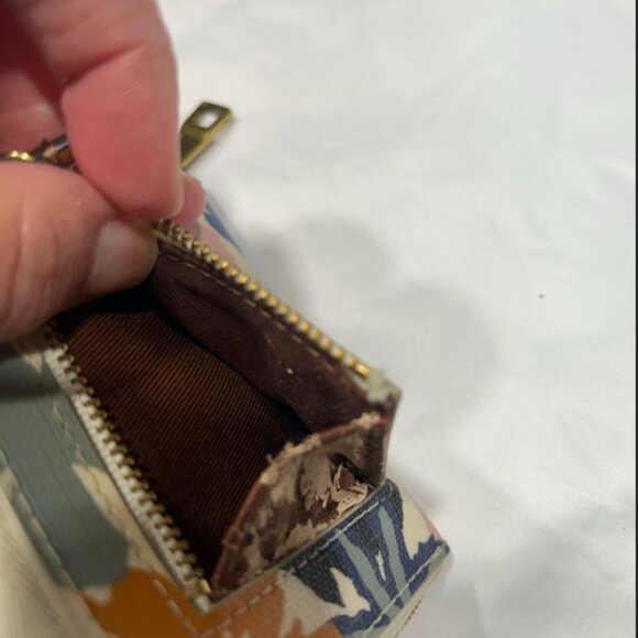 Small Fossil Floral Wallet - Picture 6 of 7